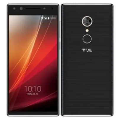 Smartphone TCL T7, Dual Chip, Preto, Tela 5.7", 4G, Android 7.0, Câmera 12MP e Frontal Dupla 13+5MP, Octa Core, 3GB RAM, 32GB | R$799