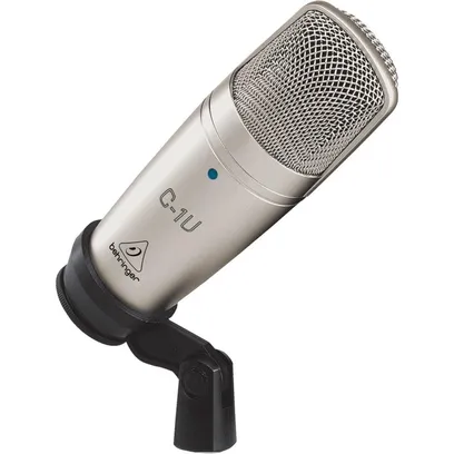 Microfone Condensador c/ Fio Estudio C-1U USB Behringer