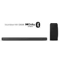 Members - Soundbar Samsung HW-Q800C, com 5.1.2 canais, Bluetooth, Subwoofer sem fio, Dolby Atmos