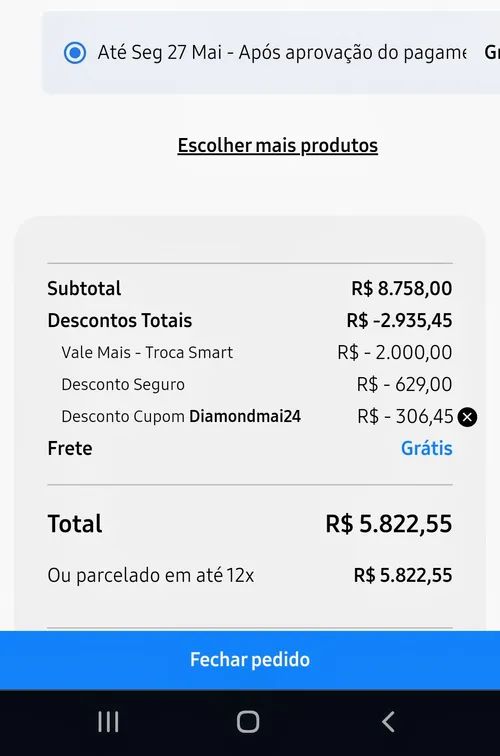 Imagen na descrição da promoção