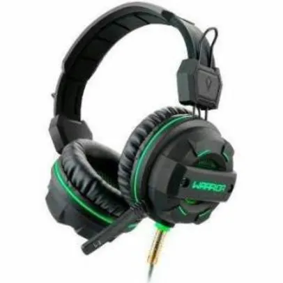 Fone de Ouvido Warrior Headphone Gamer Green PH143 - R$30,90