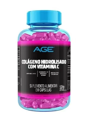 COLÁGENO + VITAMINA C (120 CÁPSULAS) - AGE