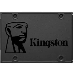 SSD SATA Kingston A400 960GB, 2.5", Leitura: 500MB/s e Gravação: 450MB/s