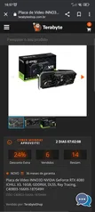 Placa de Vídeo INNO3D NVIDIA GeForce RTX 4080 ICHILL X3, 16GB, GDDR6X, DLSS, Ray Tracing, C40803-166XX-187049H