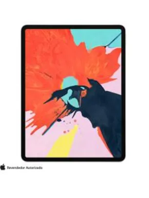 iPad Pro 2018 Prata com Tela de 12,9”, Wi-Fi, 64GB e Processador A12X | R$ 5.219