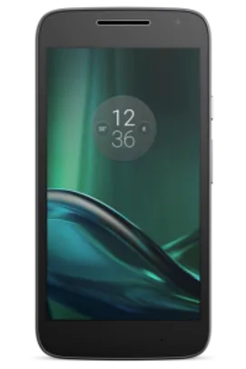 Smartphone Motorola Moto G 4 Play Dtv Preto Tela 5" Android™ 6.0.1 Marshmallow Câm 8Mp Dualchip 16Gb - R$ 703,12