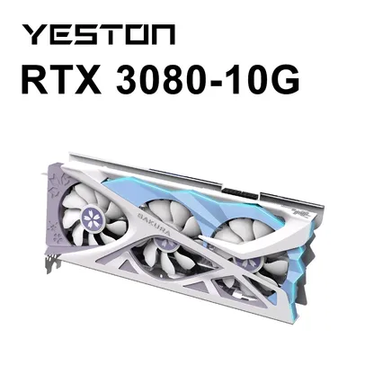 Placa de video RTX 3080 Yeston Sakura Edition