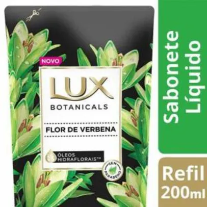 Sabonete Líquido Lux Botanicals Flor de Verbena Refil 200ml | R$2,25 un (acima de 10)