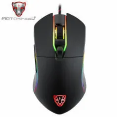 Mouse Gamer Motospeed V30 Wired Optical USB Gaming Mouse - BLACK - R$41