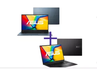 Notebook ASUS Vivobook Pro 15 K6502HC-LP095W Quiet Blue + Notebook ASUS Vivobook 16X K3605ZF-N1198W Indie Black