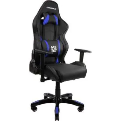 Cadeira Gamer Mymax MX12, Black-Blue