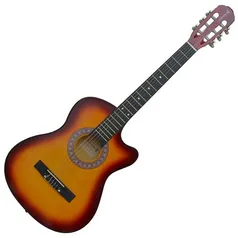 Violão Acústico Cutway Auburn Music AUBVO623 Nylon Sunburst | R$202