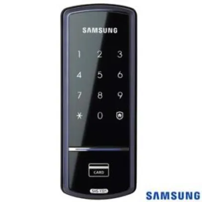 Fechadura Digital Samsung SHS-1321 Preta | R$ 599