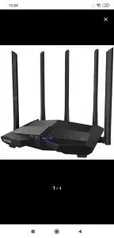 Roteador Tenda AC11 1200Mbps Roteador WiFi Sem Fio Dual Band 2,4G / 5G 1 WAN + 3 LAN Gigabit Portas 5 X 6 DBi Antena