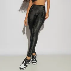 Legging Fitness Snake Preto