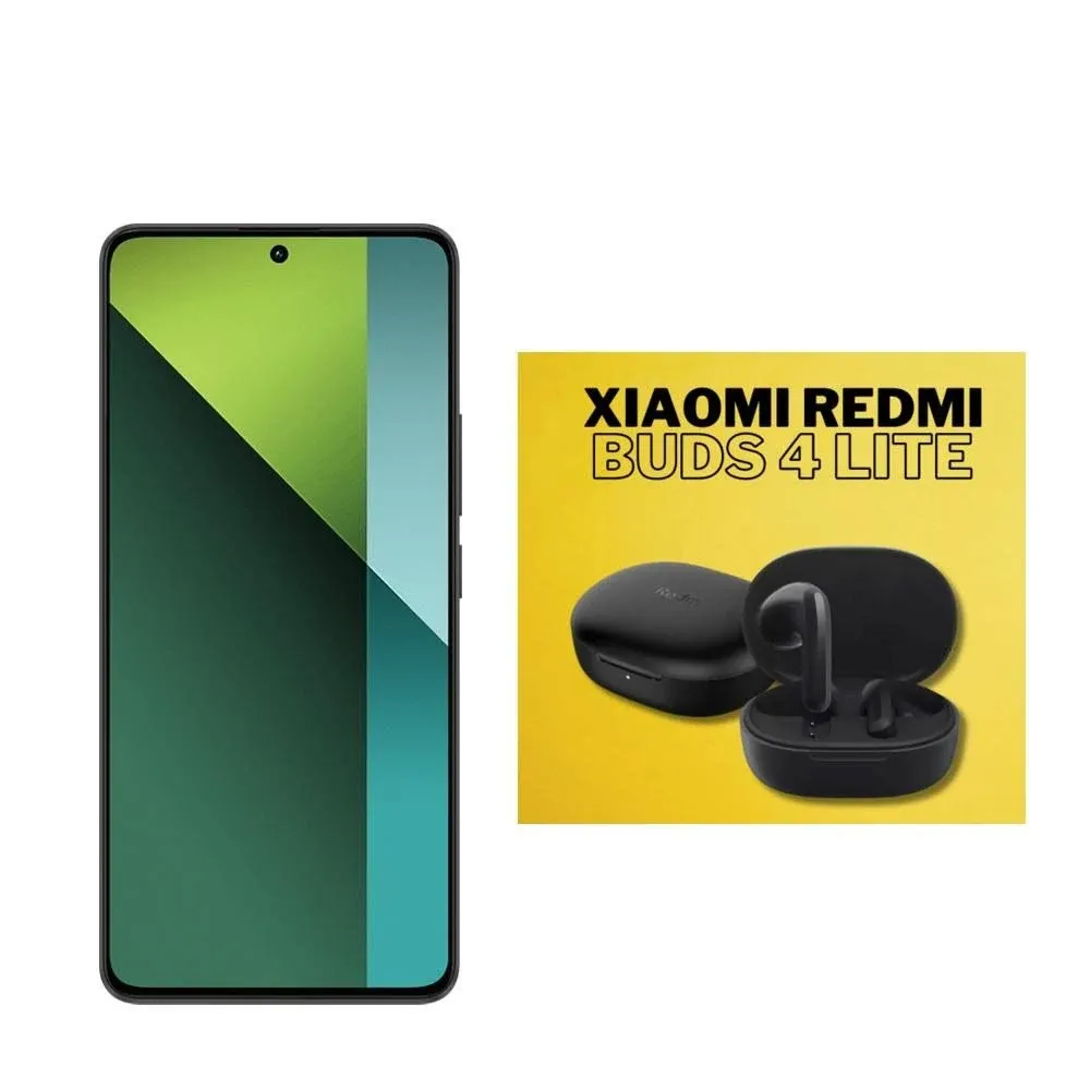 Imagem do produto Smartphone Xiaomi Redmi Note 13 8GB Ram 256GB + Fone Buds 4 Lite Preto