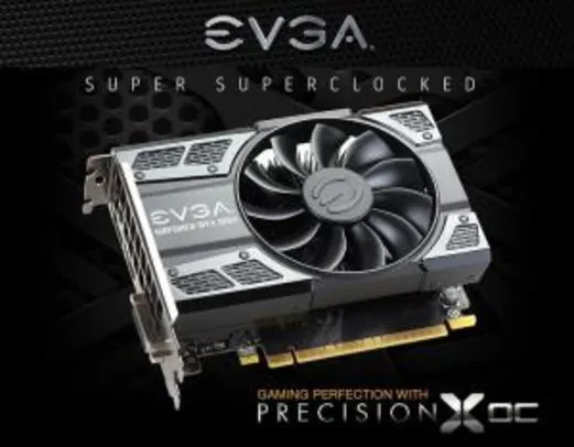 [Boleto] Placa de Vídeo EVGA NVIDIA GeForce GTX 1050 Ti SC Gaming 4GB, GDDR5 - R$680