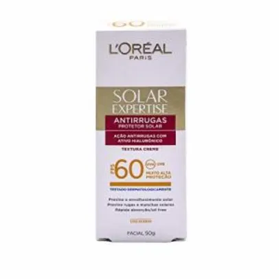 Protetor Solar Facial FPS 60 anti-rugas - L'Oréal Paris