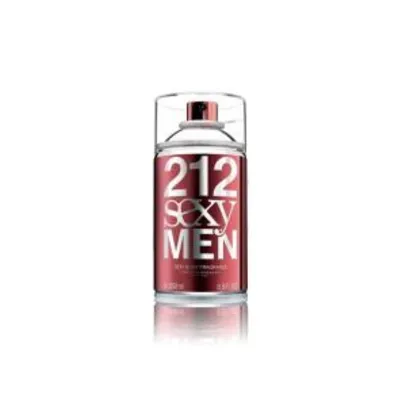 Body spray 212 sexy Men 250Ml - R$81