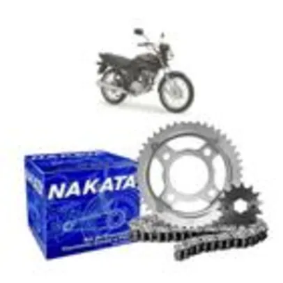 Kit Relação Transmissão Nakata Honda CG Today 125 1984-1999