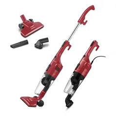 Aspirador de Pó Vertical 2 em 1 Mondial Turbo Cycle AP36 1100W - Vermelho