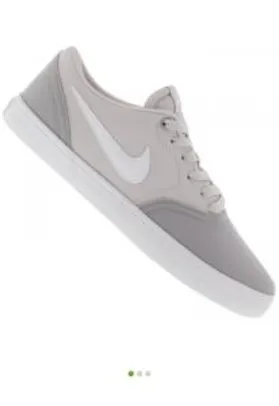 Tenis Nike SB check solar CNVS Masculino, cinza e branco | R$160