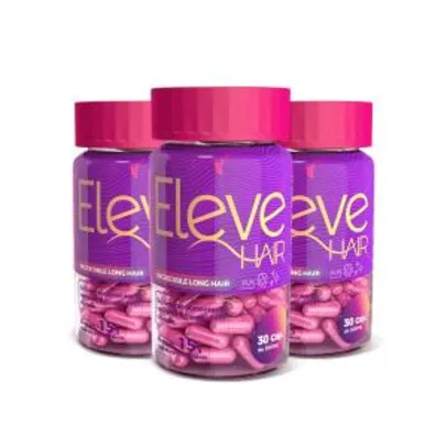 Vitamina para Cabelo Eleve Hair 3 Meses | R$261