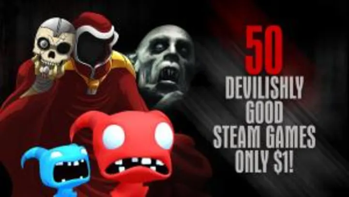 Compre 50 jogos da steam por 1 dolar