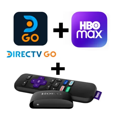 Assine plano anual da Directv Go e ganhe 2 anos de HBO + Roku TV