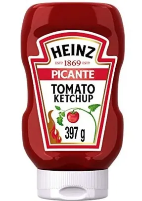 [PRIME] 2 Unidades Ketchup Heinz Picante 397g | R$10