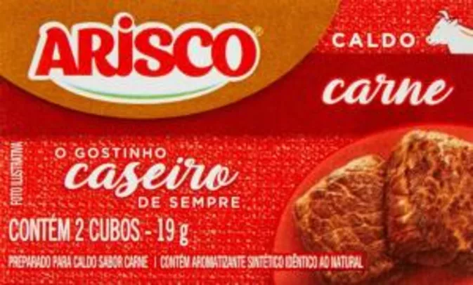 [PRIME] Caldo ARISCO Carne 19g R$0,68