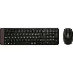 [Cartão Americanas] Teclado e Mouse Wireless MK220 sem Fio - Logitech - R$68 (ou R$64 com AME)