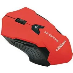 VOLTOU!!!  Mouse Gamer 461 2400 DPI Vermelho - Bright 