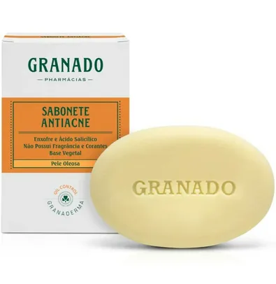 Sabonete Antiacne, Granado, Laranja, 90g | R$4