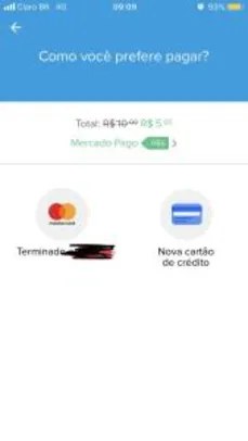 R$5,00 OFF na recarga pelo app do Mercado Pago