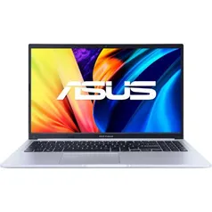 Notebook ASUS Vivobook i5-1235U 8GB 256SSD 15,6" FHD IPS 45% NTSC + Certificação Militar (Ambiental)