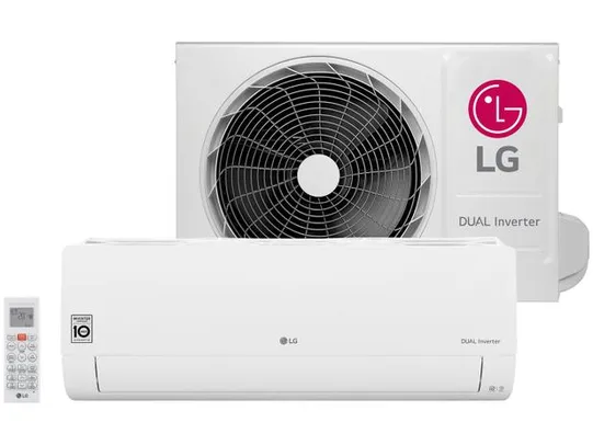 Ar-condicionado Split LG Dual Inverter 12.000 BTUs - Frio S4-Q12JA314