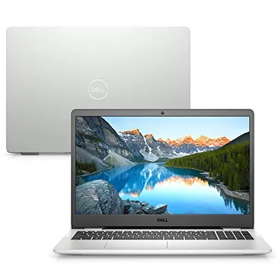 Notebook Dell Inspiron i15-3501-WA70S 15.6 HD 11ª Geração Intel Core i7 8GB 256GB SSD NVIDIA GeForce Windows 11 Prata