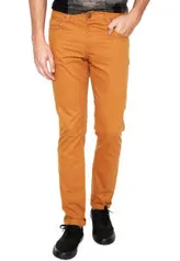 Calça Sarja Juice It Slim Caramelo - R$ 39,99