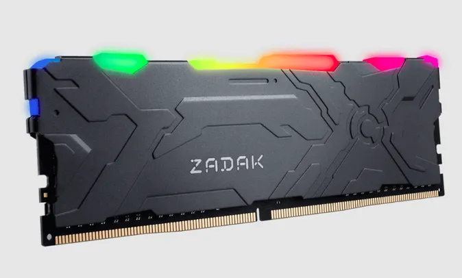 MEMORIA ZADAK RGB 8GB 3000MHZ | R$ 259