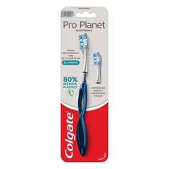 Escova Dental Macia Colgate Pro Planet Whitening + Refil - PanVel Farmácias