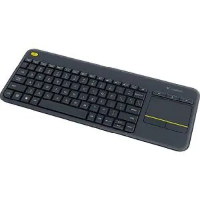 [Cartão Sou Barato Pré-Aprovado] Teclado Wireless Touch Keyboard K400 Plus TV - Logitech R$29