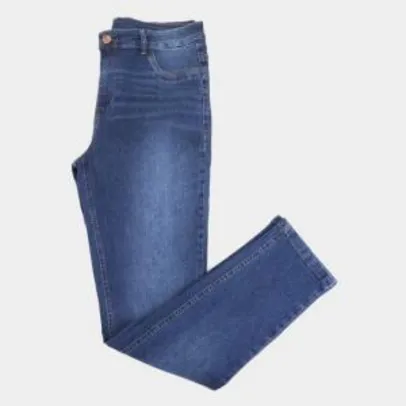 Calça Jeans Ecxo Skinny Estonada Plus Size Feminina