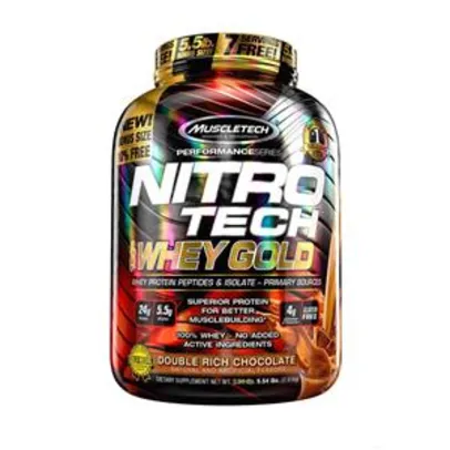 NITRO TECH 100% WHEY Gold 5,5 lbs importado