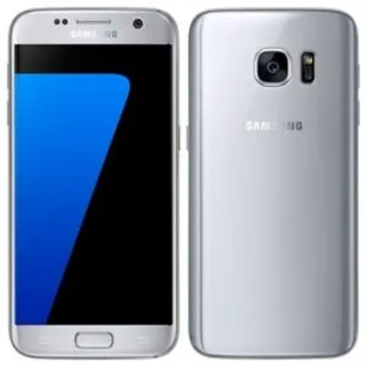 [efácil] Smartphone Galaxy S7, Prata, Tela 5.1", 4G+WiFi+NFC, Android 6.0, 12MP, 32GB - R$2905