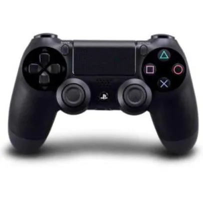 Controle sem Fio - Dualshock 4 Preto - PS4 - R$120