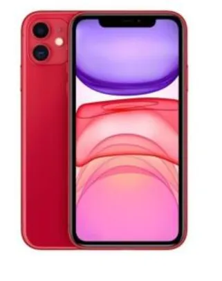 iPhone 11 red 64 gb | R$3.499