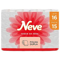 [Recorrencia]Neve Papel Higiênico Toque de Seda, 16 rolos - Leve 16 Pague 15