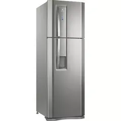 (R$2414,99 com ame SC) Geladeira Frost Free Electrolux Top Freezer 382L Dispenser de Água (TW42S) 