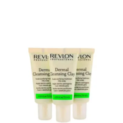 Revlon Professional Scalp Balance Dermal Cleansing Clay - Tratamento 3x18ml R$39